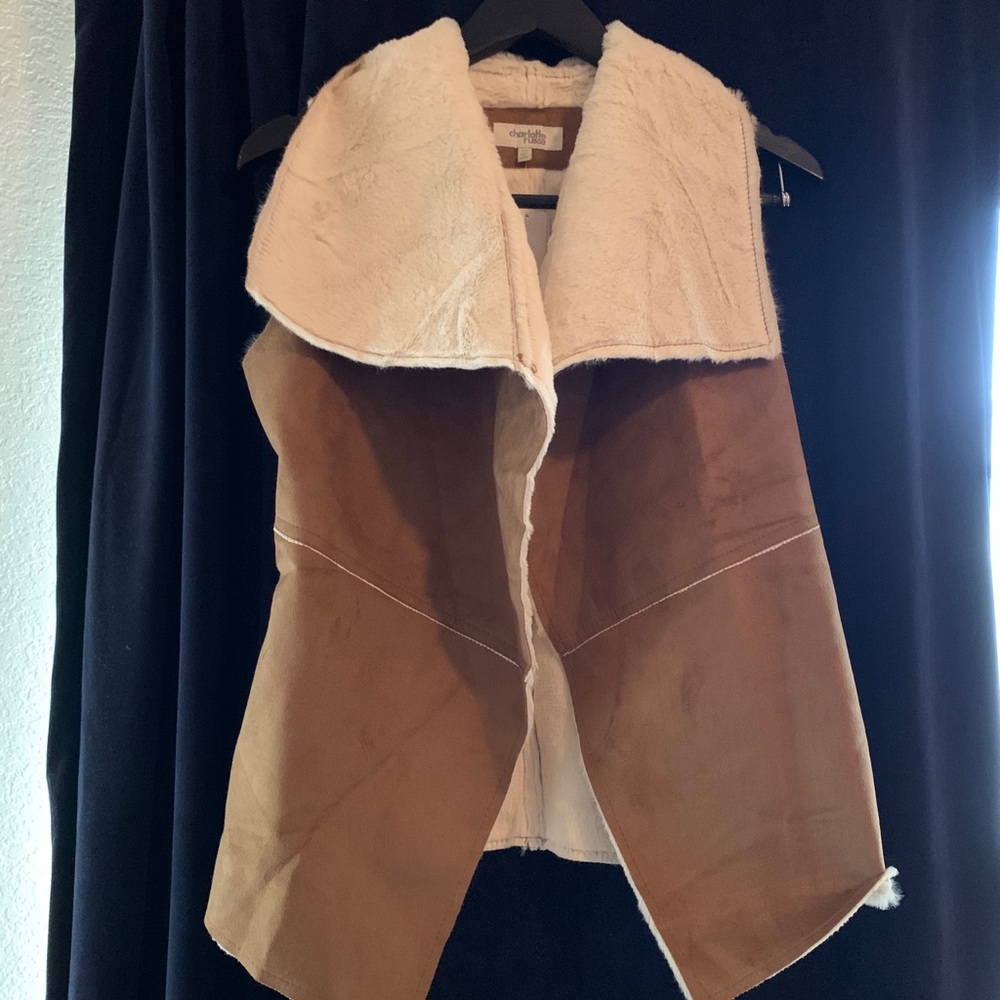 Suede Corduroy Vest